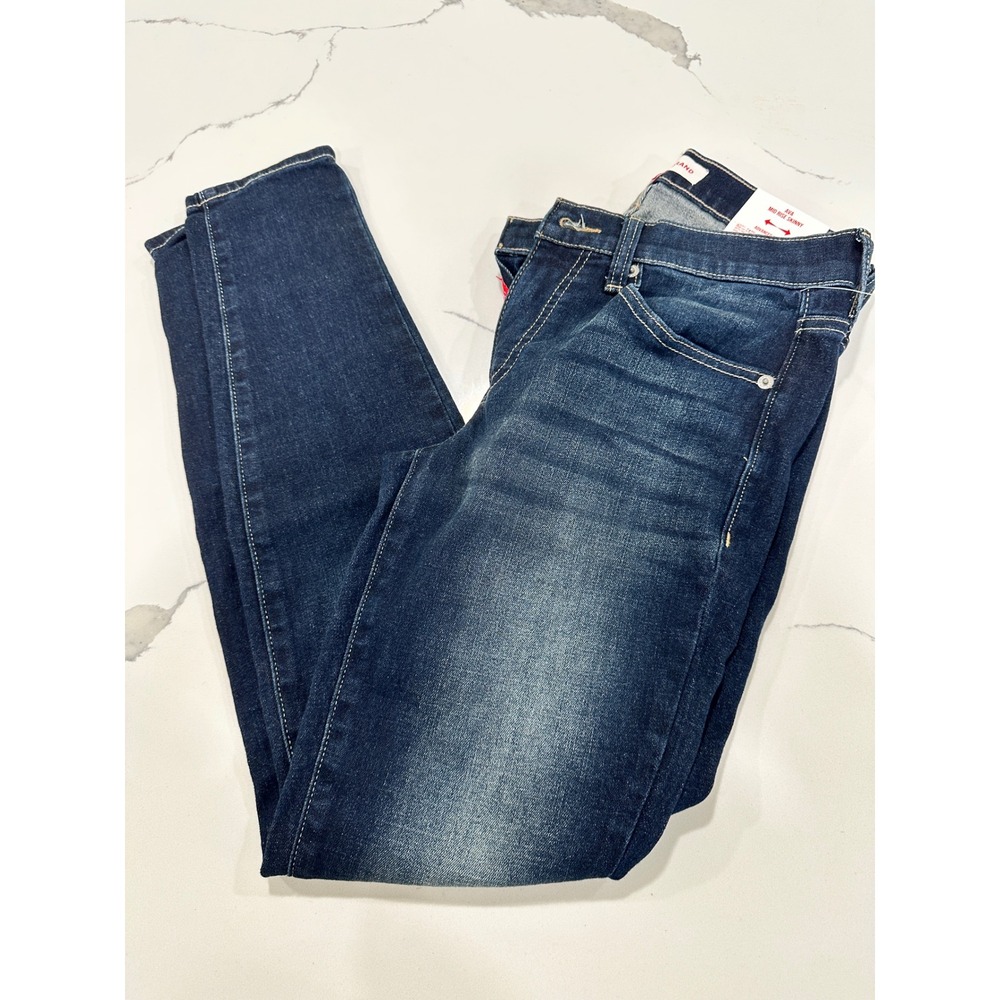 Lucky Brand Ava Mid Rise Skinny Jeans Dark Wash Denim 4/27 Regular NWT